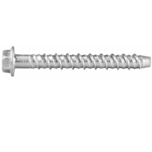 R-LX-HF-ZP Zinc plated Hex with Flange Concrete Screw Anchor